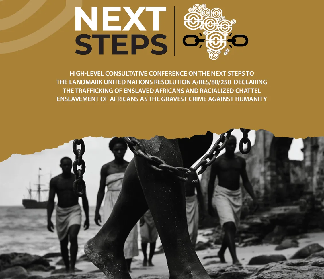 THE ACCRA NEXT STEPS COMMITMENTS ON REPARATORY JUSTICE CONFERENCE