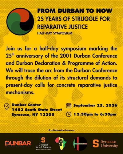 25 YEARS OF STRUGGLE FOR REPARATIVE JUSTICE